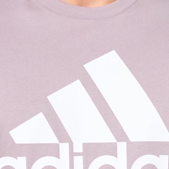 adidas mens Essentials Single Jersey 3-stripes T-shirt - Picture 2 of 3